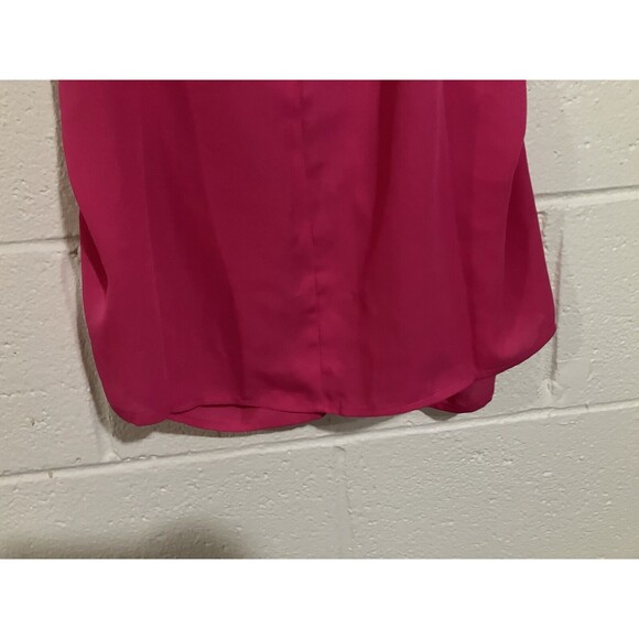 1.STATE Pink Halter Brown Accented Sleeveless Top size XL - Picture 9 of 13